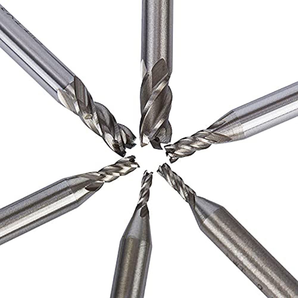 HSS-Schaftfräser 5mm (4 Nuten) – Gerader Schaft Für Metallbearbeitung, CNC & Drehmaschine