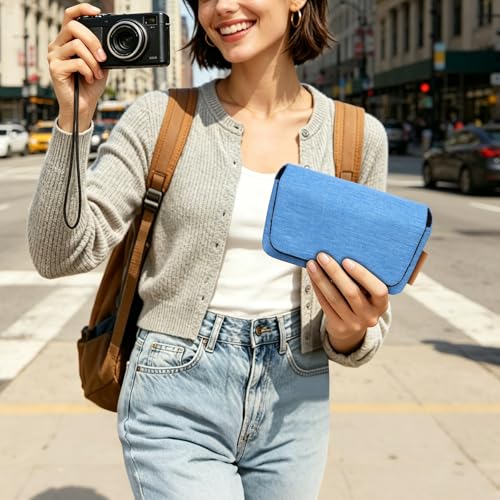 Funda para cámara Kodak PIXPRO FZ55 Azul miniatura 6