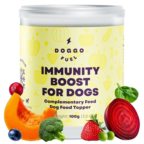 Doggo Fuel Natural Immunity Boost Dog Food Topper with Freeze-Dried ...