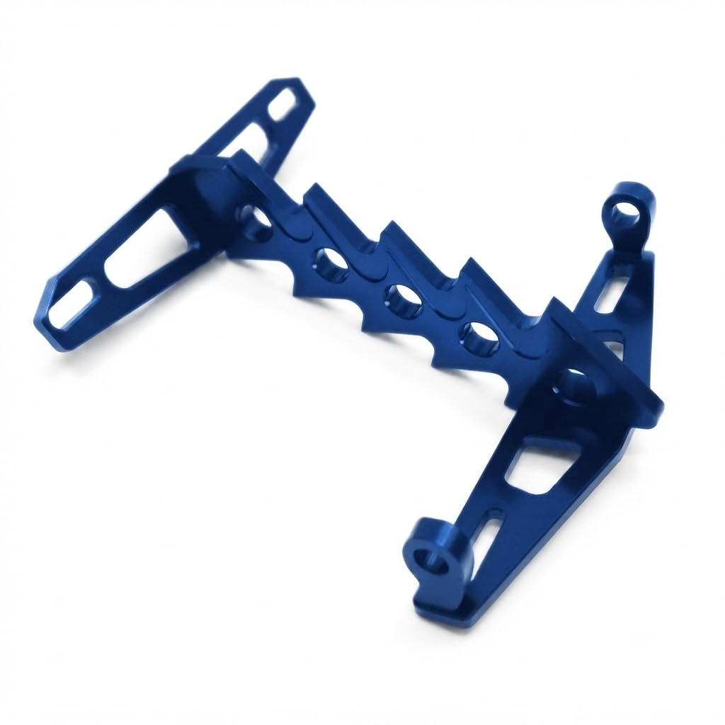 Bike Motorcycle License Number Plate Shark Bracket Tail Tidy Fender Blue for Pulsu N160-picture-17
