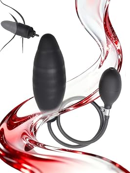 Black Ergonomic Hip Trainer, Inflatable Silicone Training Set - K+4 Long