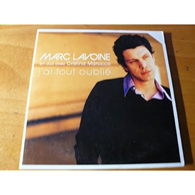 Marc Lavoine - J'ai Tout Oubli&eacute; - cds - PROMOTIONAL ITEM - 9759