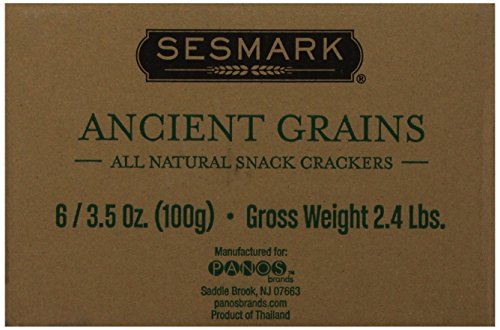 Sesmark Ancient Grains Rice Crackers, Parmesan Herb, 3.5 Ounce (Pack Of 6) #TOP2
