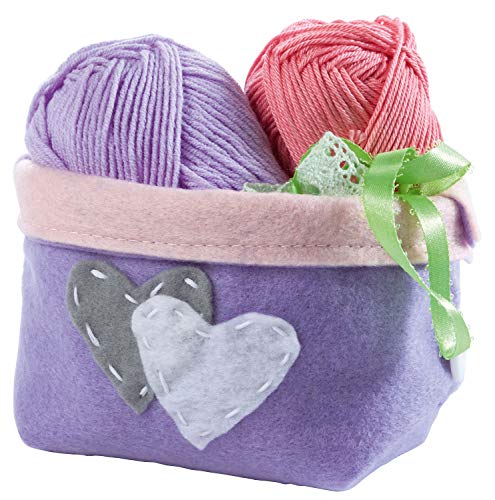 Folia 520495 - Bastelfilz Pastell, Feine Wollqualität, 10 Blatt, 150 G/qm, 20 X 30 Cm, Sortiert In 10 Pastellfarben, Klebefleckenfreie Verarbeitung, Ideal Für Vielfältige Bastelarbeiten