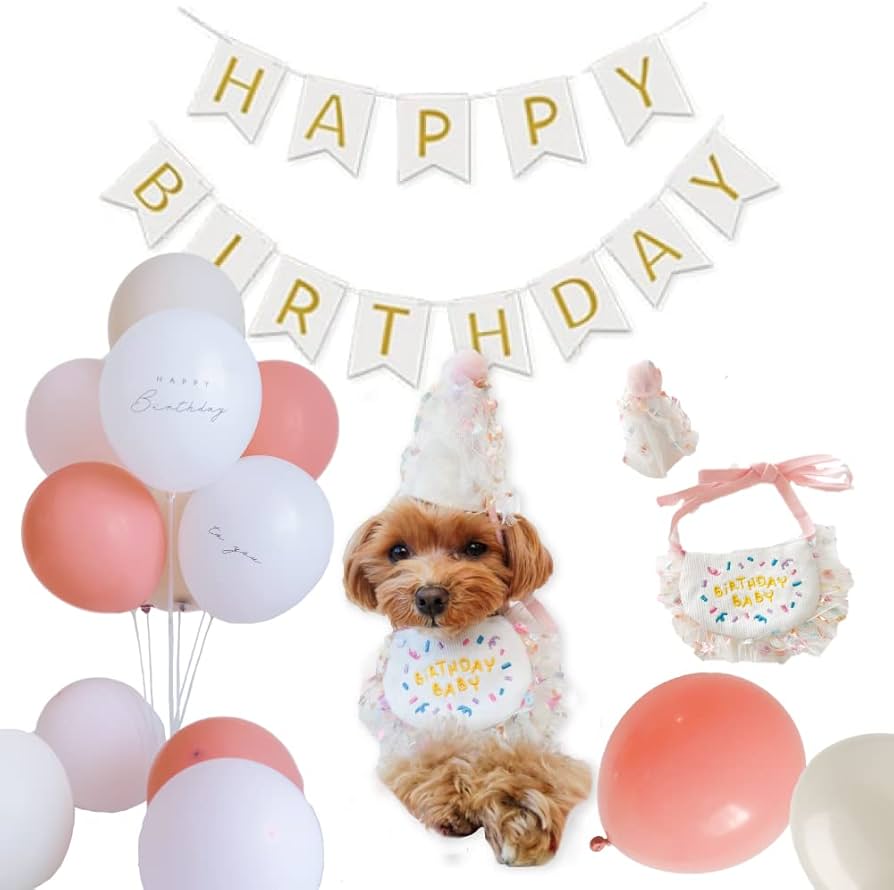 犬服ハンドメイド　ハッピーパーティ♡バルーン 犬服ハンドメイドハッピーパーティ♡バルーン