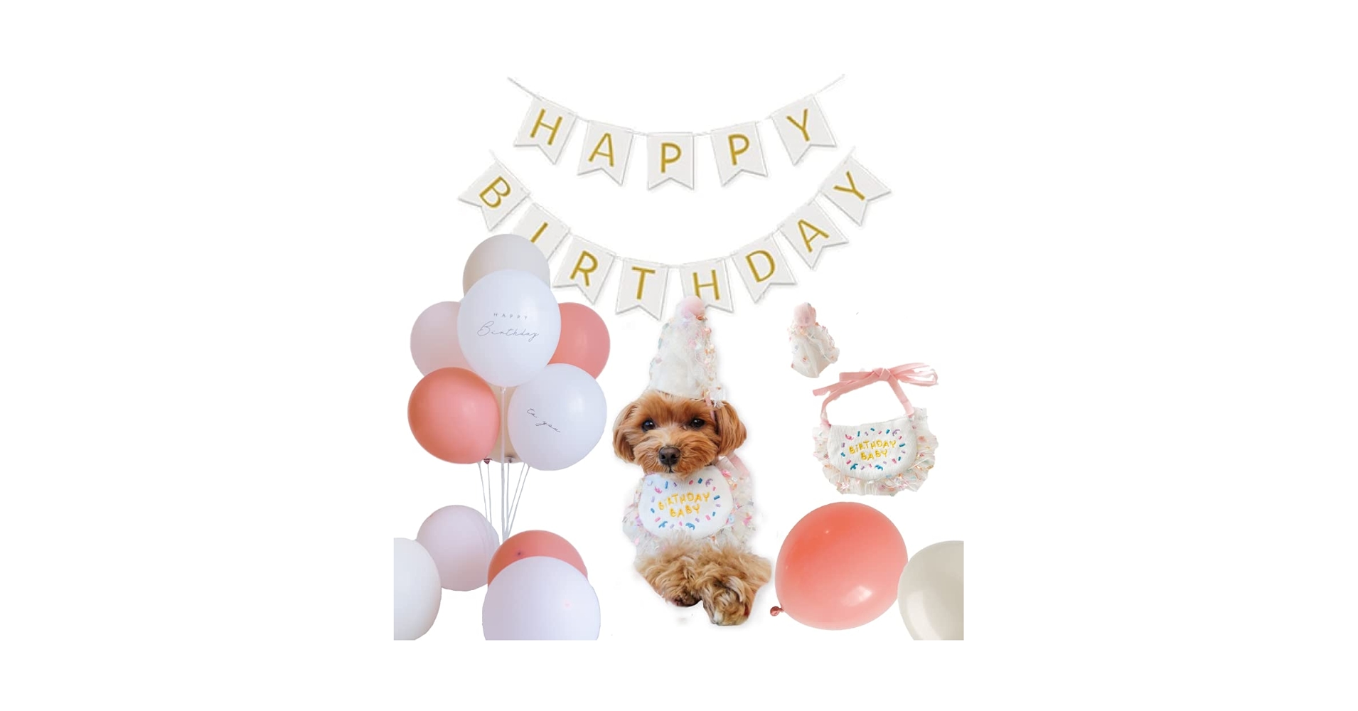 犬服ハンドメイド　ハッピーパーティ♡バルーン 犬服ハンドメイドハッピーパーティ♡バルーン