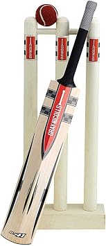 Gray Nicolls Mini Cricket Bat, Stumps and Ball Set