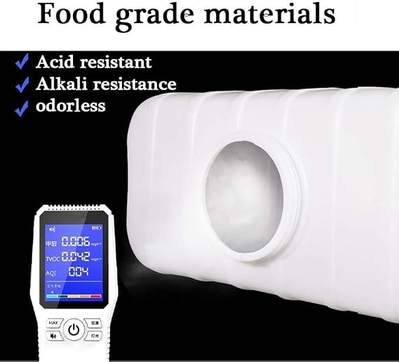 Large Plastic Water Storage Tank - 50L/80L/110L/200L Emergency Water Container for Camping & Hiking - Multifunctional Water Storage Solution