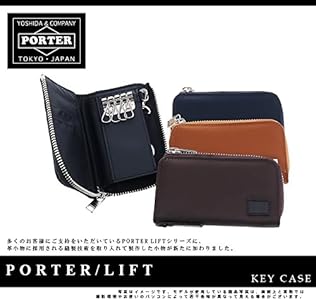希少 ポーター PORTER キーケース ケース リフト ネイビー Amazon.co.jp: (ポーター) PORTER キーケース [LIFT/リフト] 4