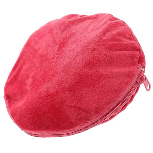 Ciieeo Copri Borsa Dell’Acqua Calda in Flanella Morbida Rotonda Fodera Termica Isolante Grande Accessorio Riutilizzabile per Terapia Termica Invernale Protezione Sicura per Termoforo