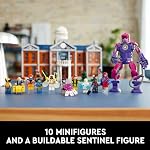 Ensemble de construction LEGO Marvel X-Men The X-Mansion - Kit de bricolage Marvel Collectibles pour adultes, 18 ans et plus - Institut Xavier construisible avec 10 minifigurines - Idée cadeau pour les fans de super héros - 76294