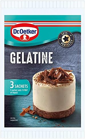 Dr. Oetker Gelatine Sachet, 3x12g