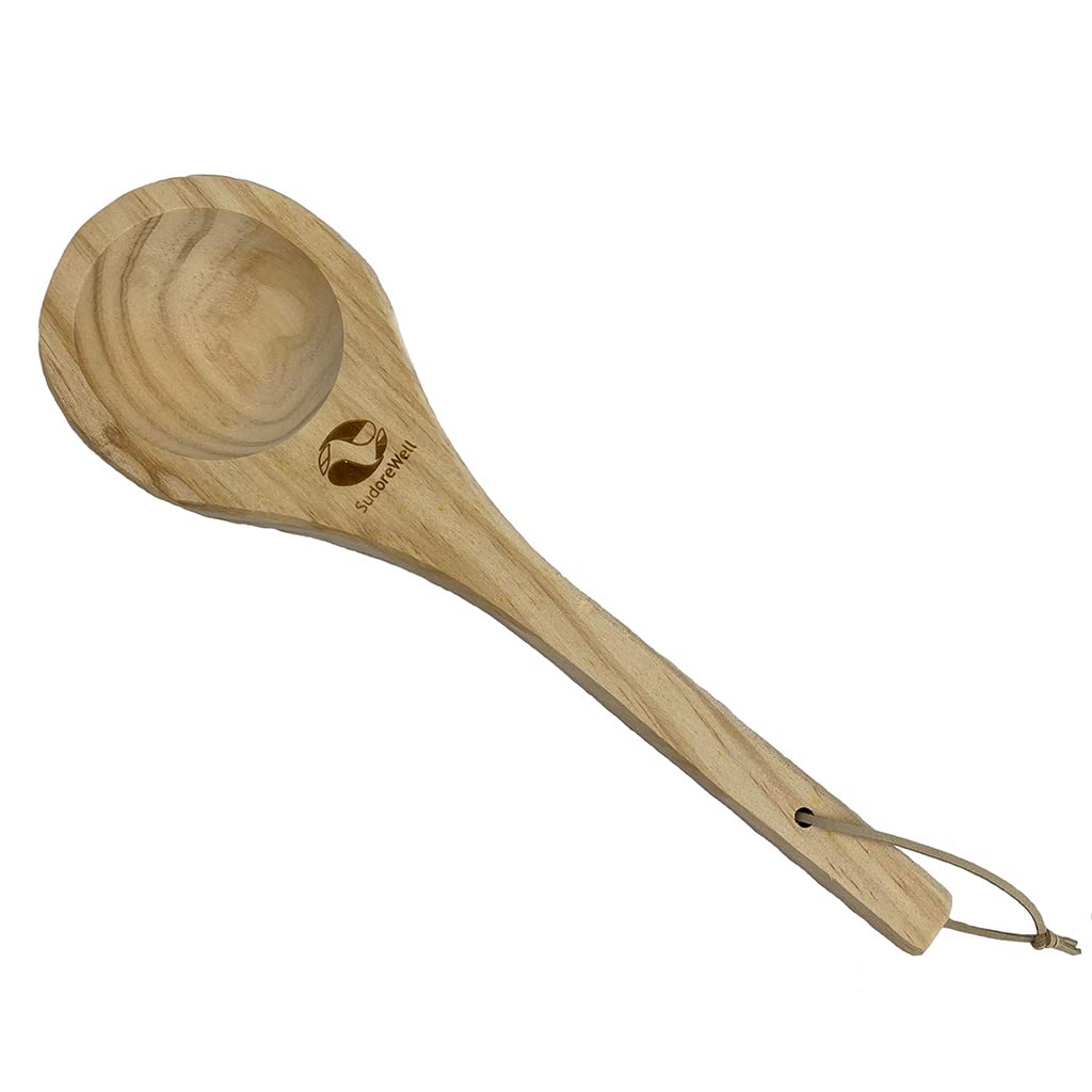 Juego de accesorios para sauna clásicos, 5.0/6 piezas, de madera de pino natural