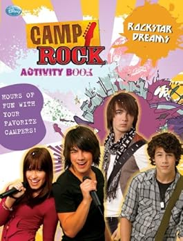 Perfect Paperback Camp Rock Rockstar Dreams Activity Book