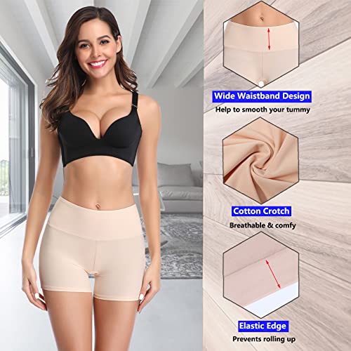 Joyshaper Boyshorts Panties For Women Slip Shorts For Women Under Dress Anti Chafing Underwear #TOP2
