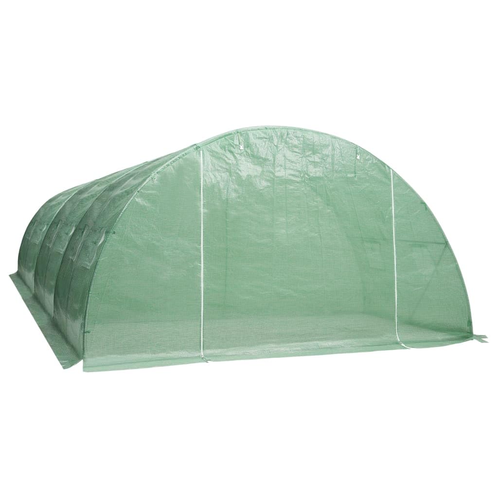 vidaXL Szklarnia ogrodowa, 24 m², 6 x 4 x 2 m