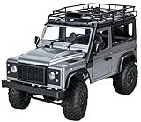 RMT MODELS Land Rover Trail V2 Voiture télécommandée Robuste 1:12   Voiture 4WD pour l'extérieur avec lumière LED, Transmission en métal, durée de Conduite de 60 Min, véhicule Tout Terrain, Voiture