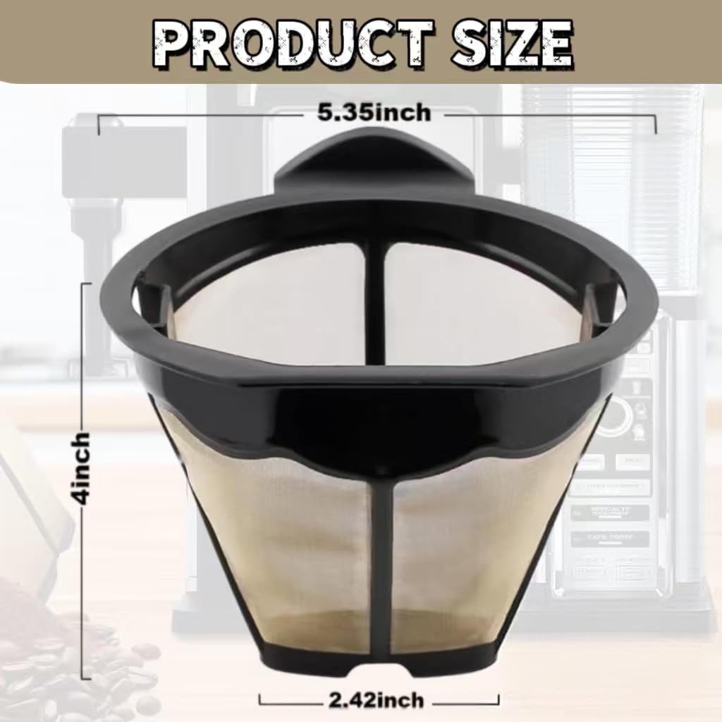 Reusable Cone Coffee Filter Fits Ninja CM300 CM305 CM360 CM371 CM400 CM401 image 2