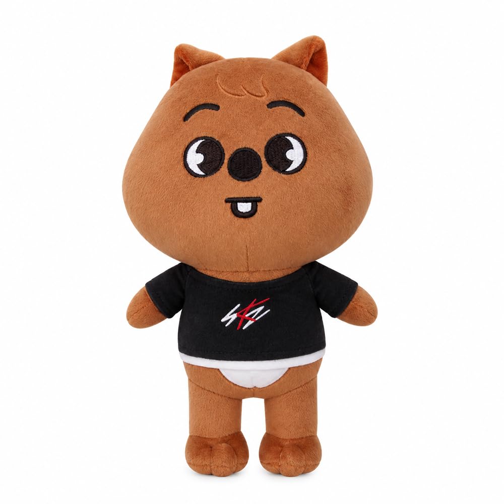 XPJBKC Skzoo Plush, 25cm Stray Kids Skzoo Plush, Cute White Rabbit Stuffed Animal Toys, Stray Kids Plushies, Ideal for Fan Collections and as a Gift for Fans (Han Quokka) — image 1