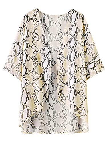 Image of BB&KK Women's Floral Kimono Summer Short Cover Ups Tops