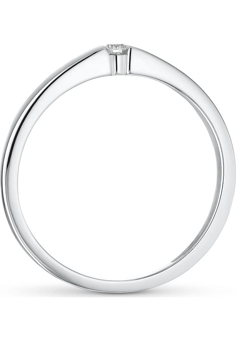 CHRIST Damen-Damenring 1 Diamant