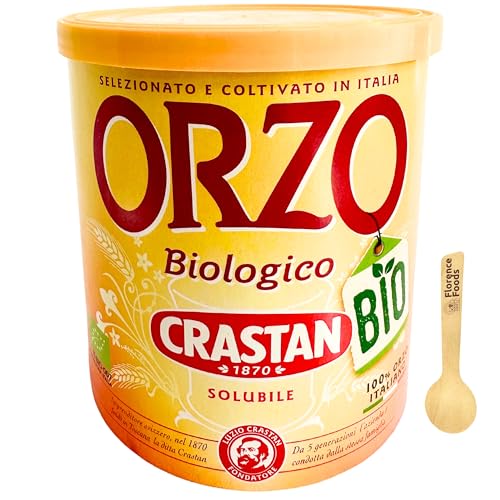 Crastan 1870 Instant Organic Barley Coffee Substitute 4.4 Oz. (125G) Roasted Ground Barley cover