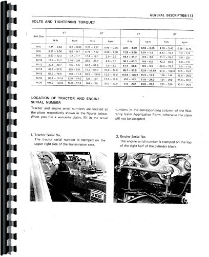 Service Manual Satoh S630 Tractor      Plastic Comb