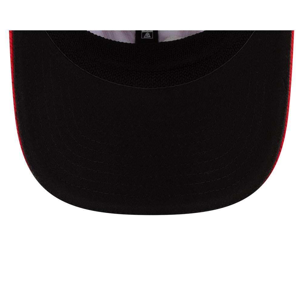 New Era Haas F1 Team Offizielle Kollektion 2026 Team Baseball Cap Mütze Verstellbar Weiß Schwarz Rot