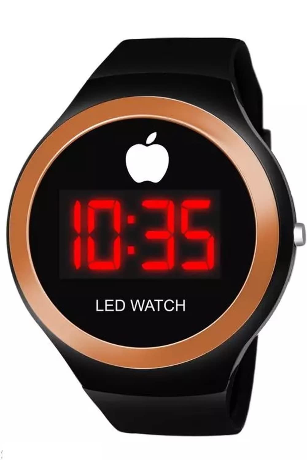 Watchstar| Staylist & Fancy Watch Case Material Rubber Digital Black Dial Men's Wrist Watch [LS-1005] (Pack of 1)