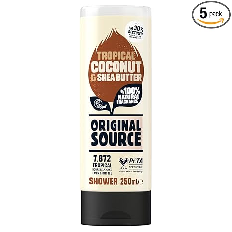 Original Source Coconut & Shea Butter Shower Gel – Nourishing Hydration for Your Skin