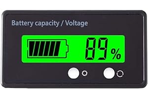 Waterproof Voltmeter: Monitor Your Battery Health Precisely!