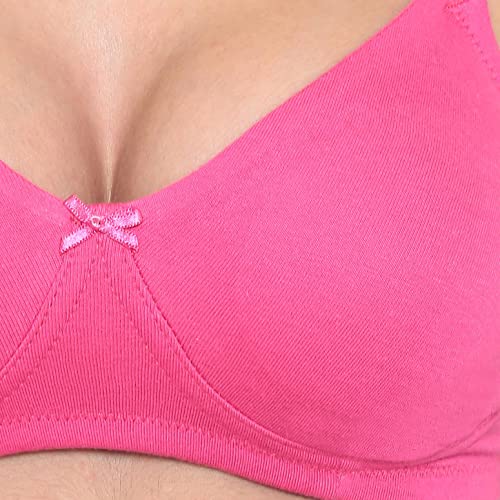 Image of Laavian Women's Cotton Non Padded Non-Wired Shaper T-Shirt Bra