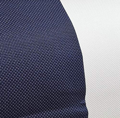 Image of 19 inch x 28 inch 11CT Counted Cotton Aida Cloth Cross Stitch Fabric (Navy Blue)