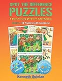 Spot The Difference Puzzles: A Brain Teasing Children's Activity Book - Book 1