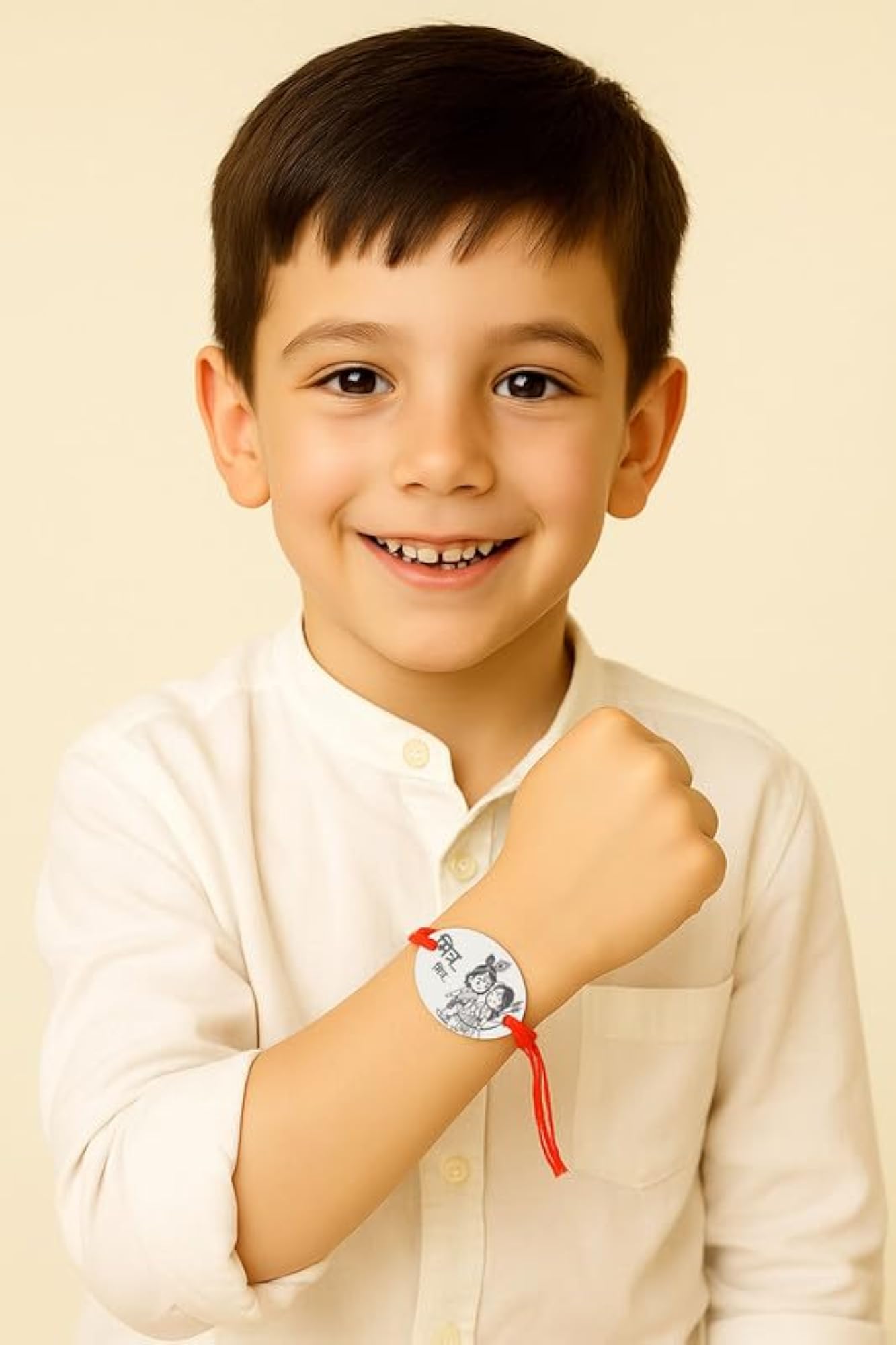 Set of 12 Handmade Brotherrakhi for Kids