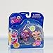 Produktbild Littlest Pet Shop - Pet Pairs - 2-Pack - NEW - Waschbär #1409 & purple Biber #1410 - mit mit Waschbärfell-Mütze - OVP