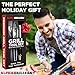Alpha Grillers Grilling Accessories - Grilling Gifts for Men - BBQ Accessories Grill Tools Set with Spatula, Fork, Brush & Tongs - Outdoor Barbecue Utensils Gifts for Men Dad Him Boyfriend