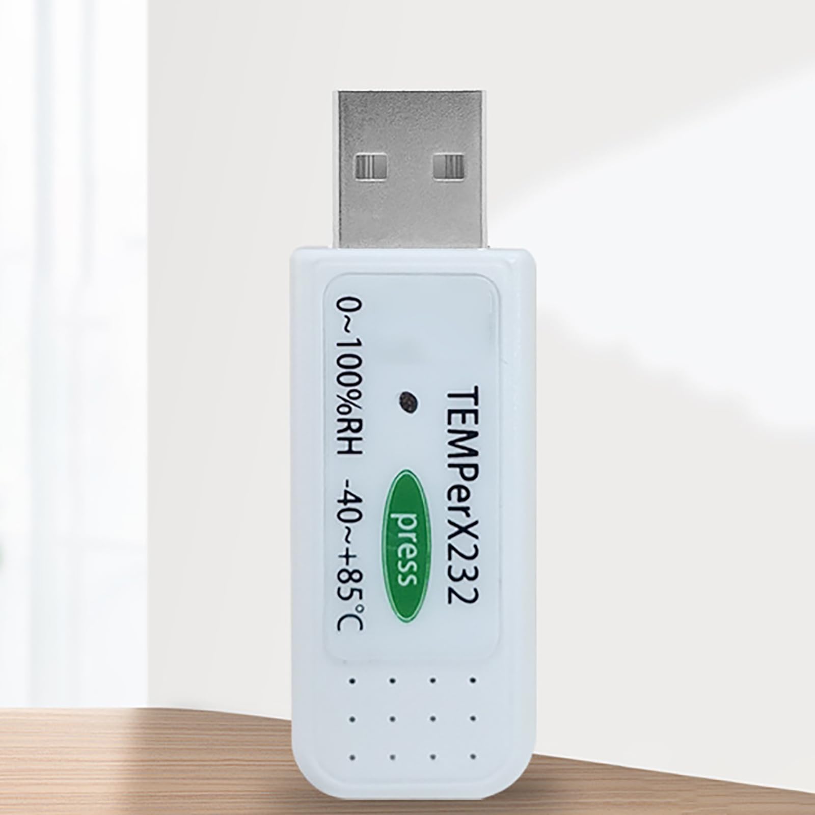 USB miernik temperatury i wilgotności, sonda zewnętrzna, alarm e-mail, przechowywanie danych, rejestrator,