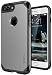 iPhone 7 Plus Case, SGM Premium Hybrid [Dual Layer] Armor Case Cover For Apple iPhone 7 Plus [Anti-Slip Design] [Shock Proof] (Gun Metal + Black)