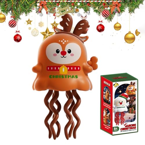 電動タコおもちゃ, 動くクリスマスアクションタコ 子ども向け, 教育用電動ダンシングトイ 旅行 教室 学校 寝室 幼稚園 保育園 リビング ボーイズ アンド ガールズ