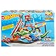 Hot Wheels FTB67 - City Ultimative Autowaschanlage mit Krokodil, Car Wash Waschstation Spielset mit Farbwechseleffekt inkl. 1 Spielzeugauto und Alligator, Spielzeug Autorennbahn ab 4 Jahren