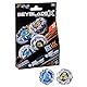 Hasbro Beyblade X Cowl Sphinx 1-80GF BX & Crest Leon 7-60GN UX Dual Pack Set