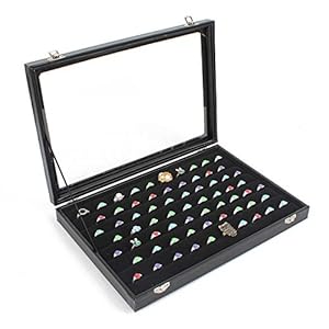 Sinoba Sieradenlade, sieradenkistje, met glazen deksel