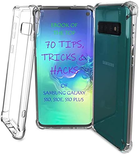 TAHVO Crystal Clear Case for Samsung Galaxy S10, S10e, S10 Plus, Note 10 Note 10 Plus (Clear S10)