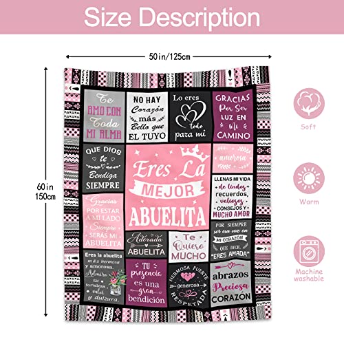 Abuela-Blanket-50-x-60-Best-Grandma-Gifts-for-Mothers-Day-Birthday Abuela Blanket 50 x 60 Best Grandma Gifts for Mothers Day Birthday