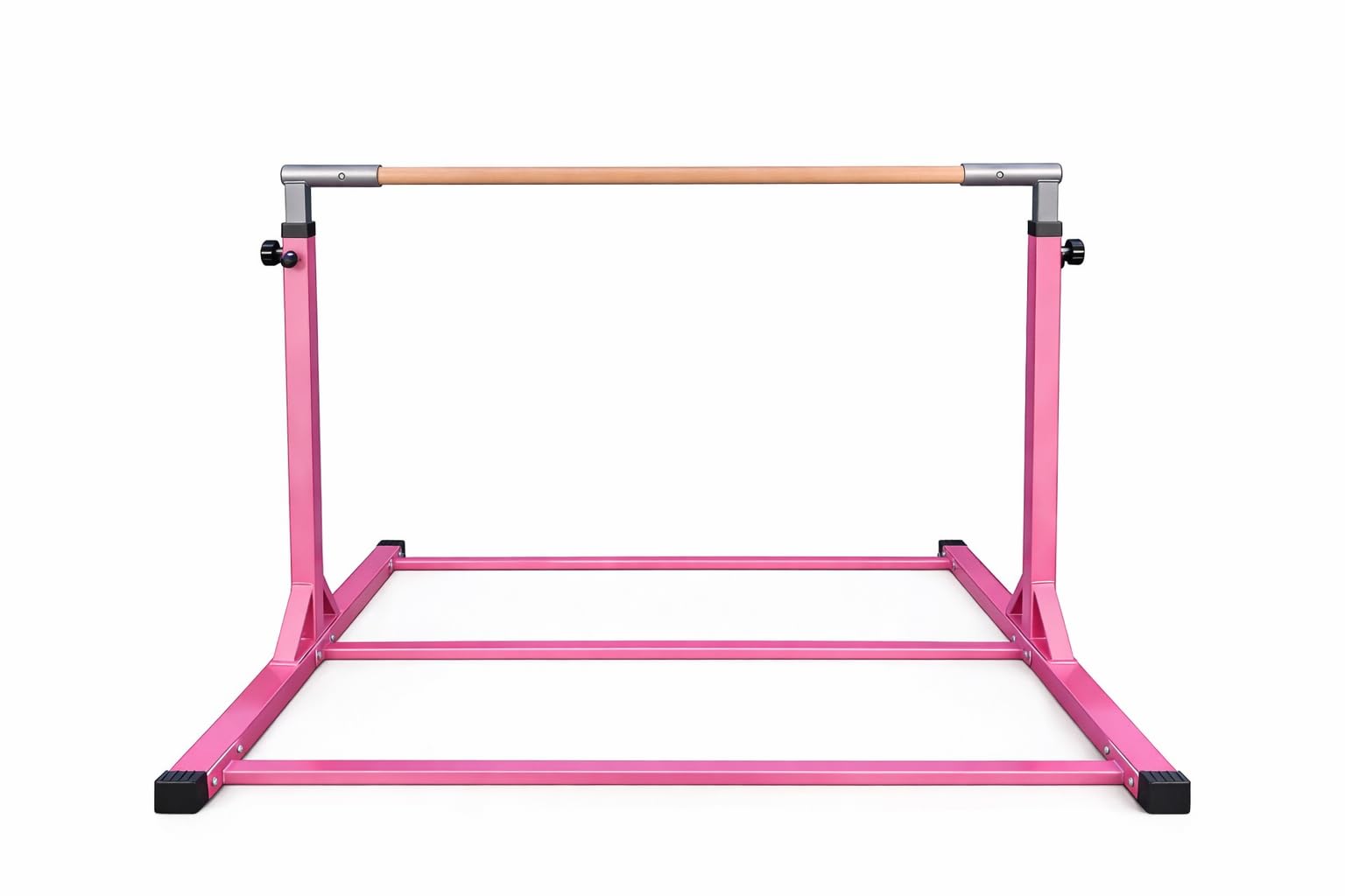 Barre de gymnastique pour enfants réglable en hauteur et équilibrage, 139 x 136 x 95-150 cm