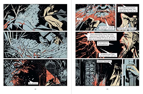 Faust: Eine Graphic Novel nach Goethes "Faust I", adaptiert von Jan Krauß, gezeichnet von Alexander Pavlenko: Nach Goethes "Faust I", adaptiert von Jan Krauß und gezeichnet von Alexander Pavlenko Gebundene Ausgabe – 13. Dezember 2021 - Image 5