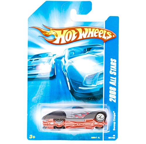 Hot Wheels 2008 051 All Stars Swoop Coupe Grey And Black