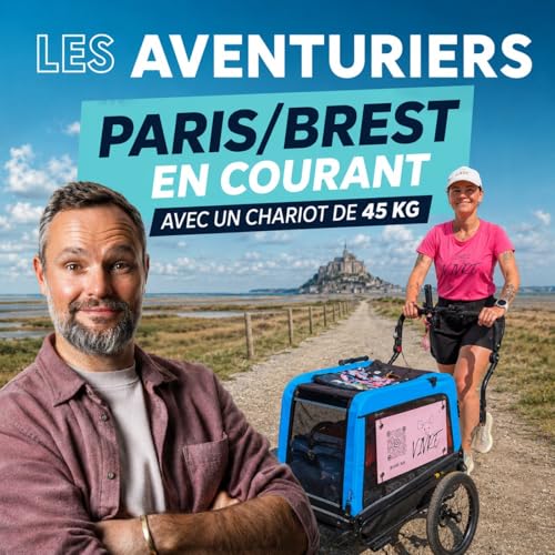 De Paris &agrave; Brest en courant : l&rsquo;incroyable aventure de Gladys et son chariot de 45 kg
