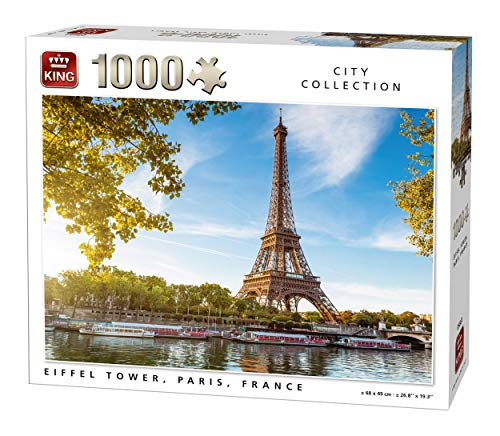 King 5661 torre Eiffel Parigi città in Francia
